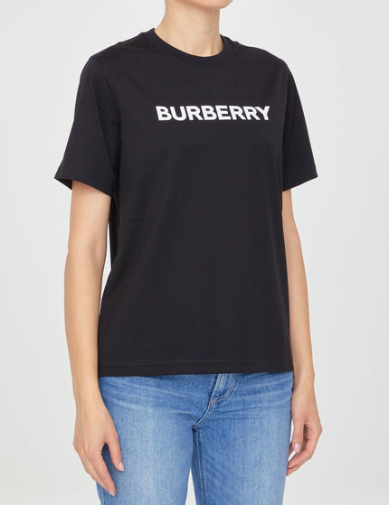 Burberry Black T-shirt With Logo - Ellie Belle