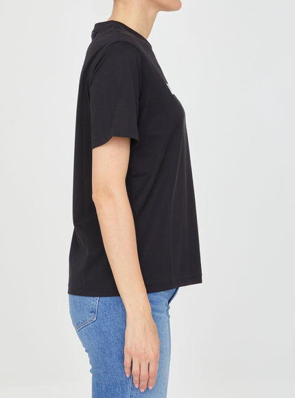 Burberry Black T-shirt With Logo - Ellie Belle