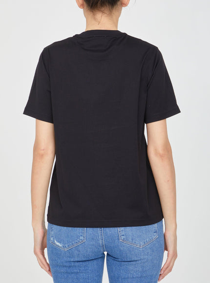 Burberry Black T-shirt With Logo - Ellie Belle