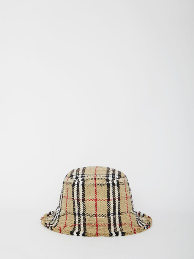 Burberry Bouclé Bucket Hat - Ellie Belle