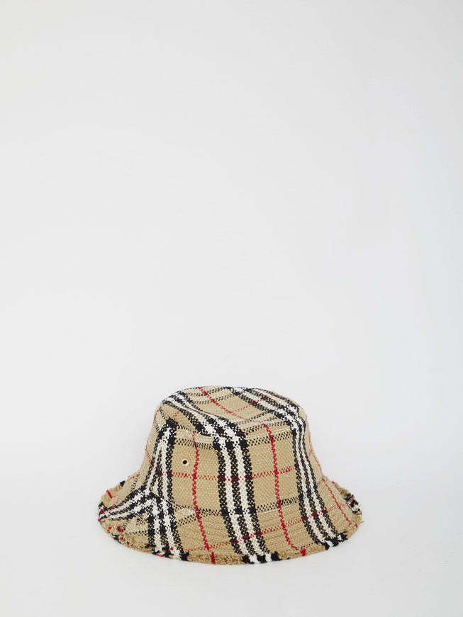 Burberry Bouclé Bucket Hat - Ellie Belle