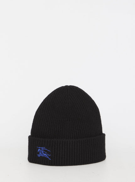 Burberry Cashmere Beanie In Black - Ellie Belle