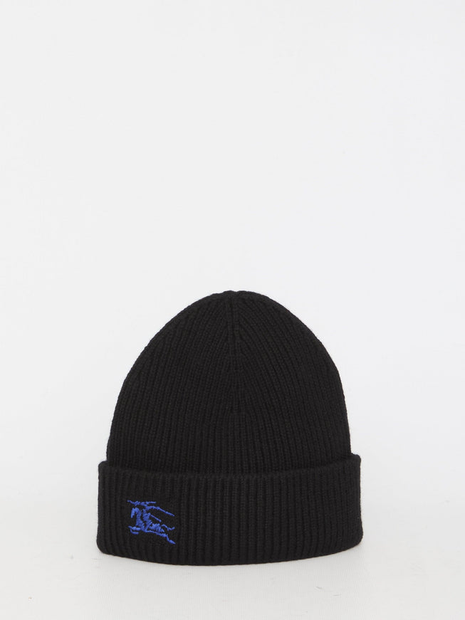 Burberry Cashmere Beanie In Black - Ellie Belle