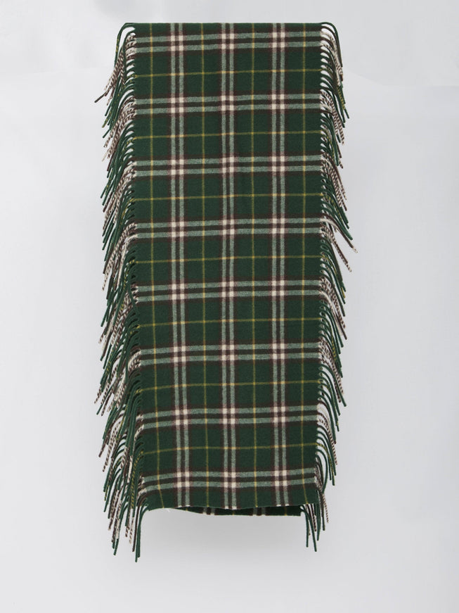 Burberry Cashmere Check Scarf - Ellie Belle