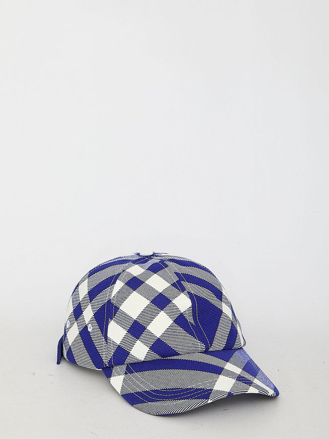 Burberry Check Baseball Hat - Ellie Belle