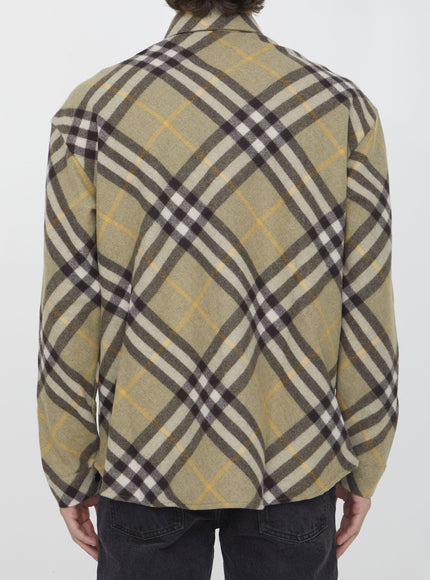 Burberry Check Wool Shirt - Ellie Belle