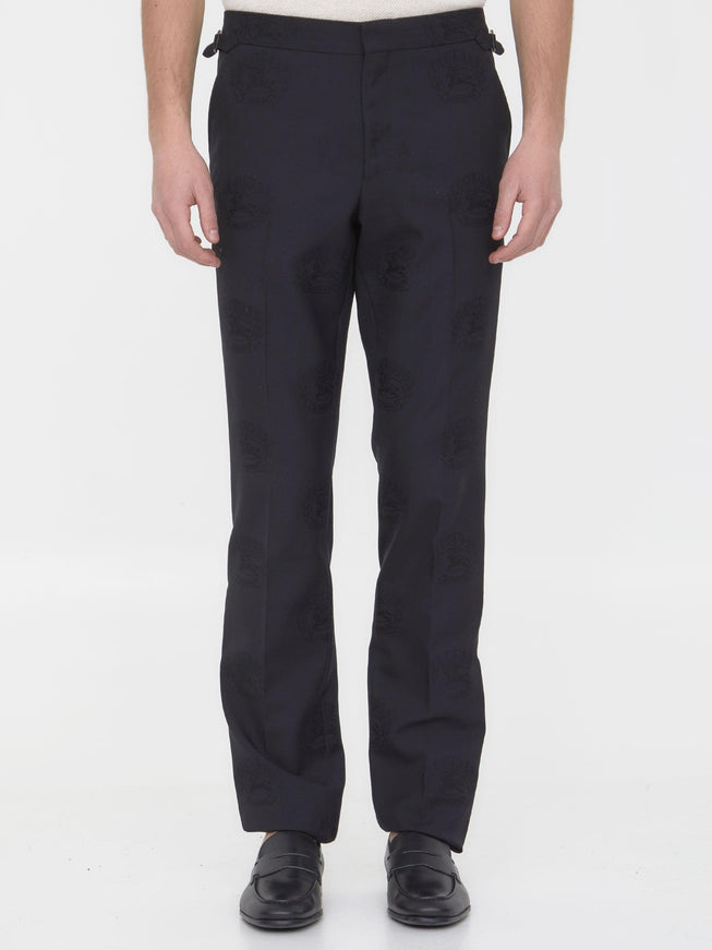 Burberry Ekd Tuxedo Trousers - Ellie Belle