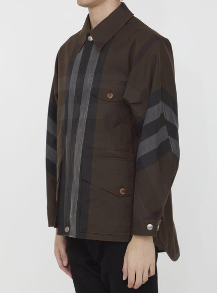 Burberry Field Check Jacket - Ellie Belle