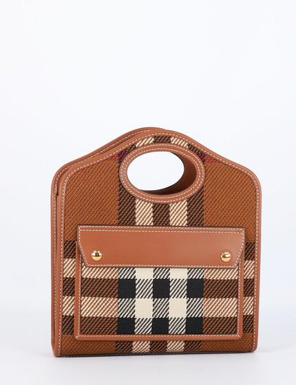 Burberry Mini Check Pocket Bag - Ellie Belle