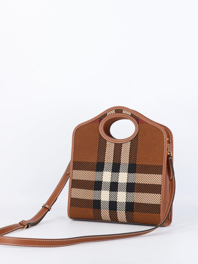 Burberry Mini Check Pocket Bag - Ellie Belle