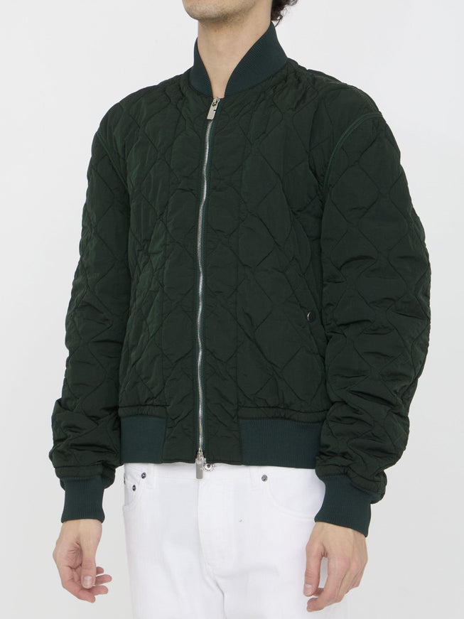 Burberry Quilted Nylon Bomber Jacket - Ellie Belle