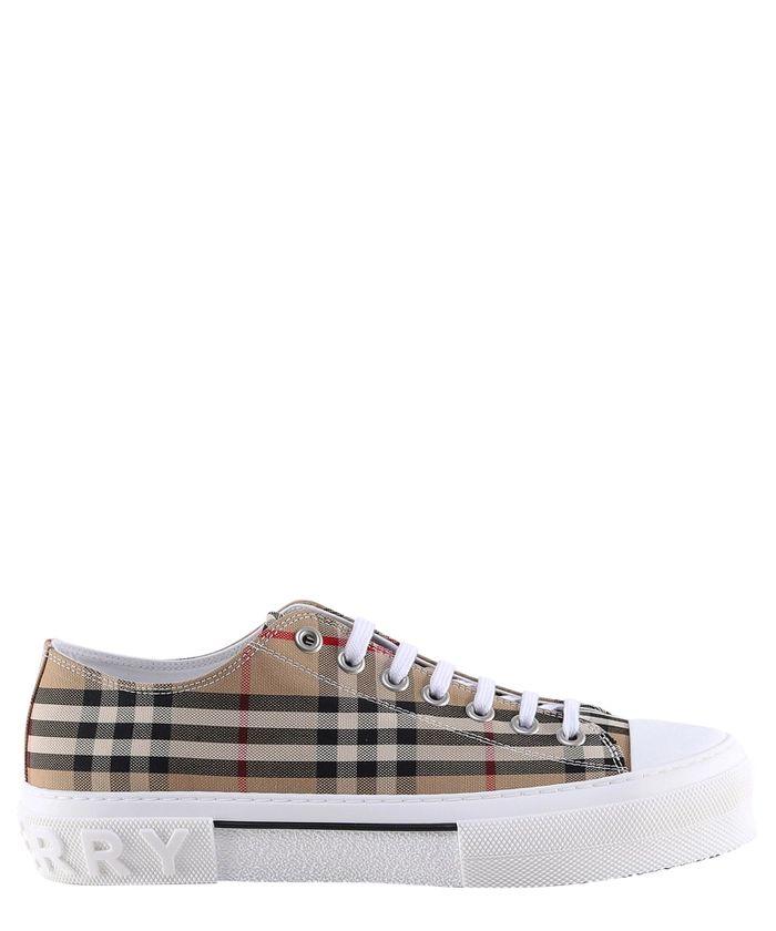 Burberry Vintage Check Canvas Sneakers - Ellie Belle