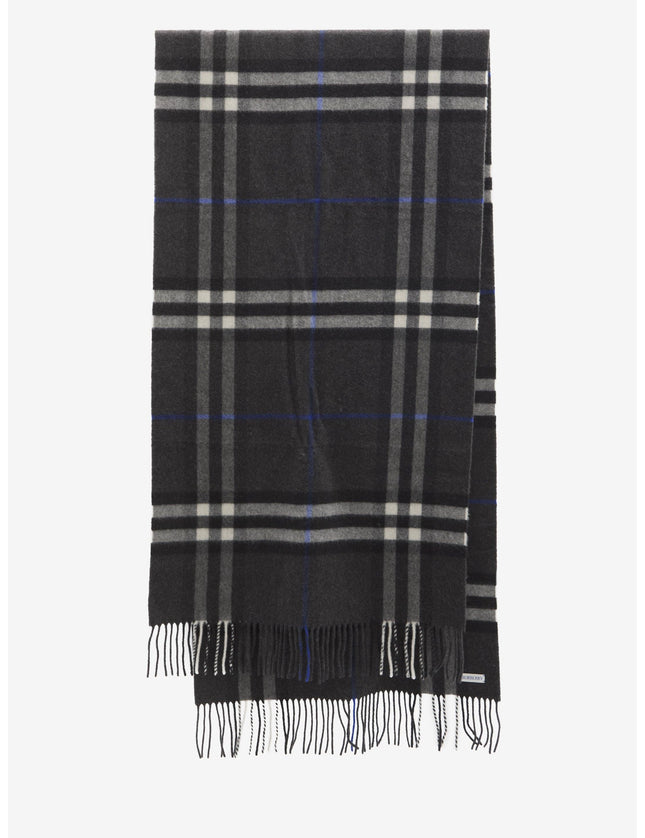 Burberry Wide Check Cashmere Scarf - Ellie Belle