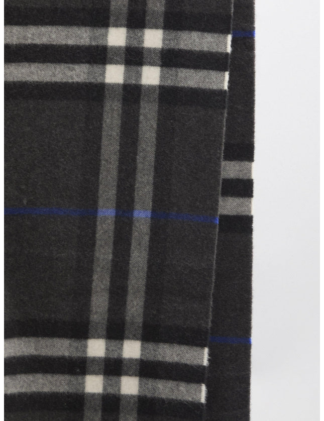 Burberry Wide Check Cashmere Scarf - Ellie Belle