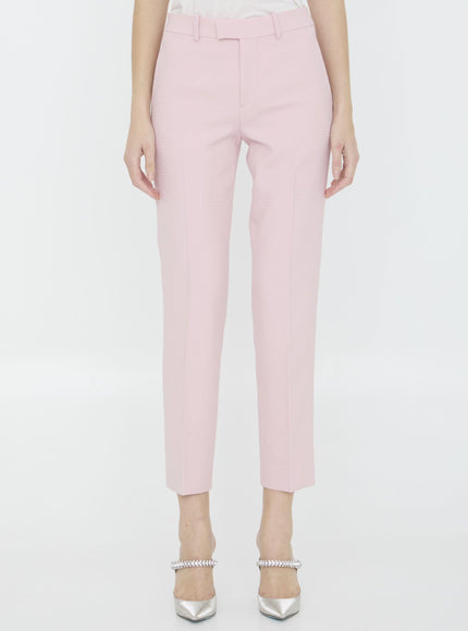 Burberry Wool Tailored Trousers - Ellie Belle