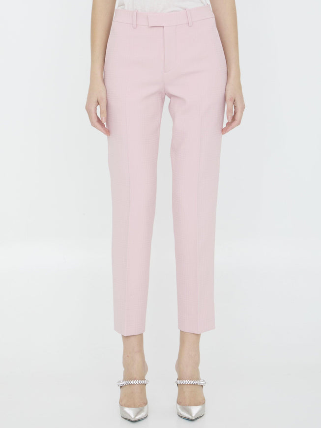 Burberry Wool Tailored Trousers - Ellie Belle