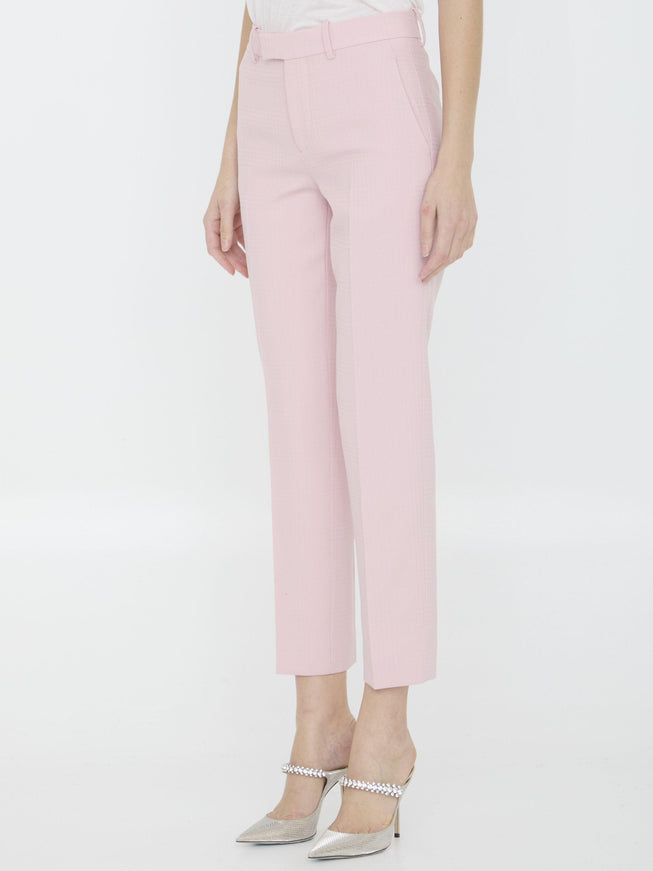 Burberry Wool Tailored Trousers - Ellie Belle