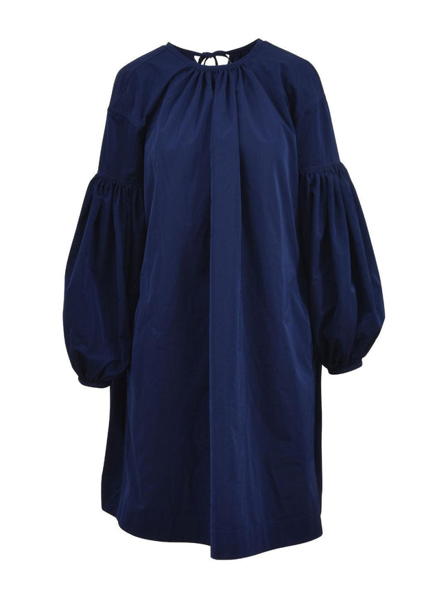 Calvin Klein Balloon-sleeve Mini Dress - Blue Calvin Klein Balloon-sleeve Mini Dress - Blue