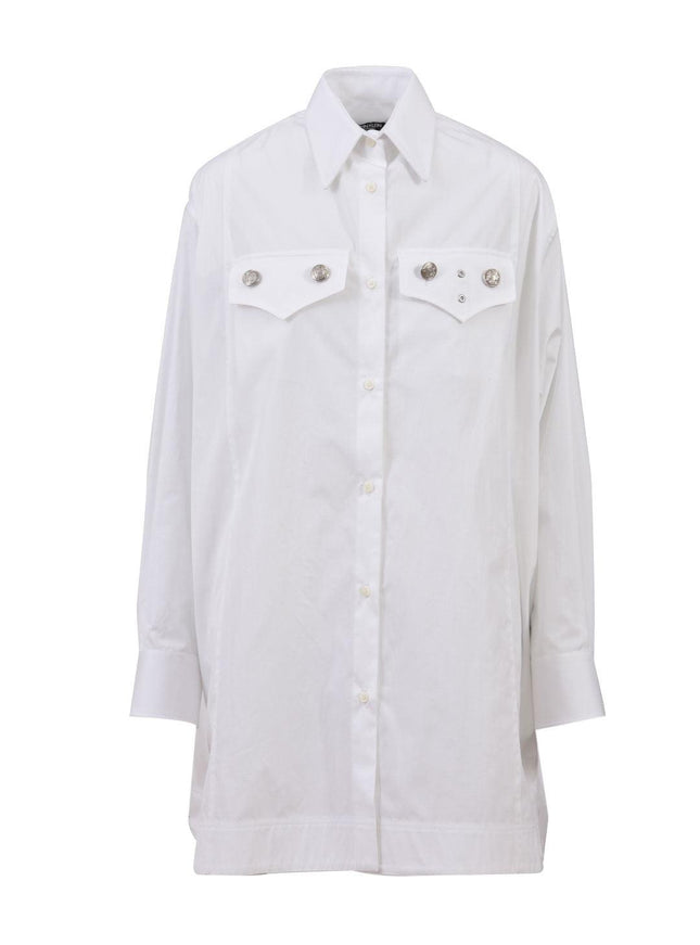 Calvin Klein 205w39nyc White Cotton Shirt - Ellie Belle