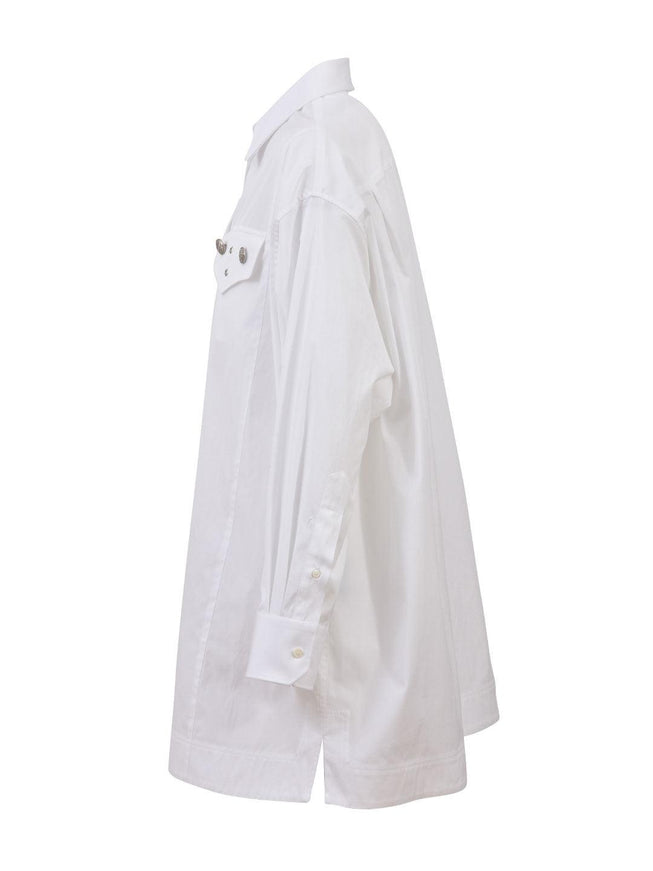 Calvin Klein 205w39nyc White Cotton Shirt - Ellie Belle