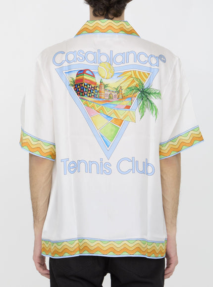 Casablanca Afro Cubism Tennis Club Shirt - Ellie Belle