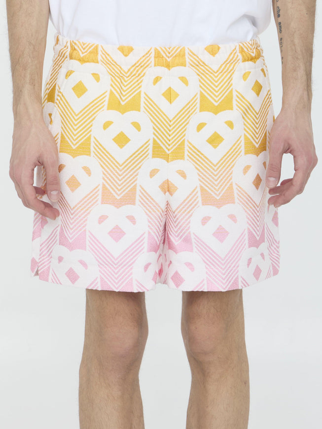 Casablanca Gradient Heart Shorts - Ellie Belle