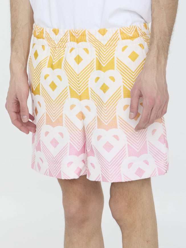 Casablanca Gradient Heart Shorts - Ellie Belle