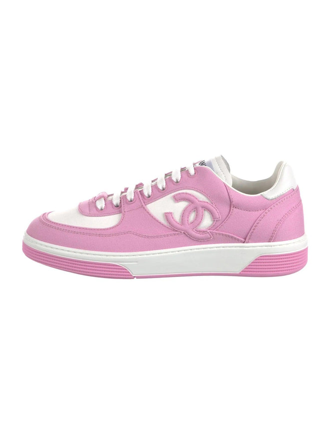 Chanel 2024 Interlocking CC Logo Sneakers - Ellie Belle