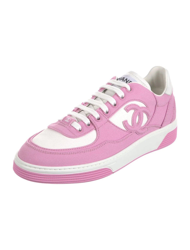 Chanel 2024 Interlocking CC Logo Sneakers - Ellie Belle