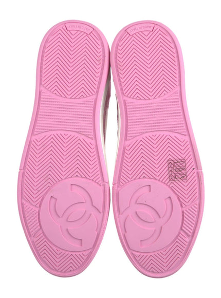 Chanel 2024 Interlocking CC Logo Sneakers - Ellie Belle