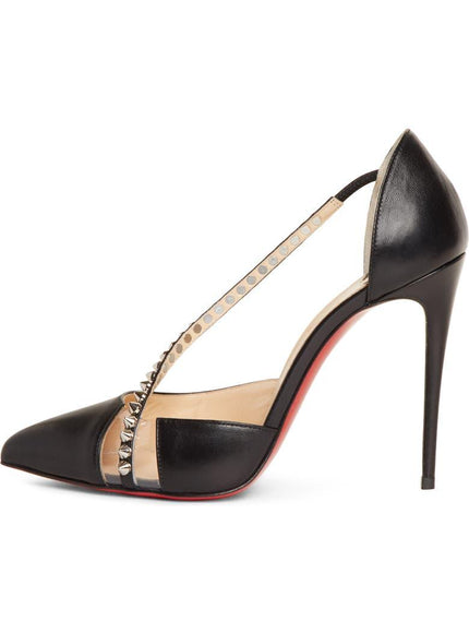 Christian Louboutin Spike Cross Strap Pump - Ellie Belle