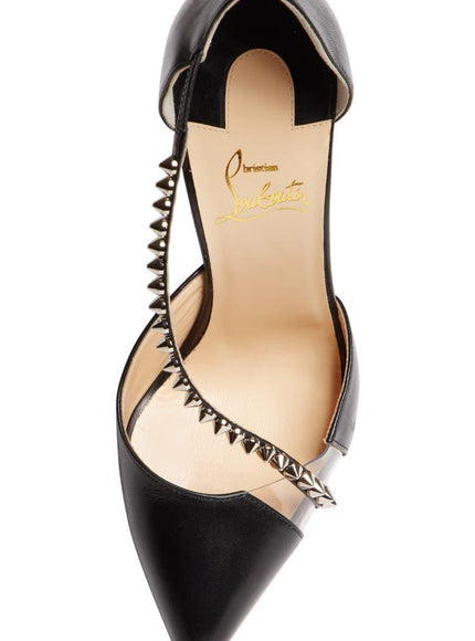 Christian Louboutin Spike Cross Strap Pump - Ellie Belle