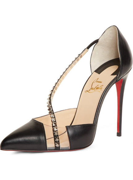 Christian Louboutin Spike Cross Strap Pump - Ellie Belle