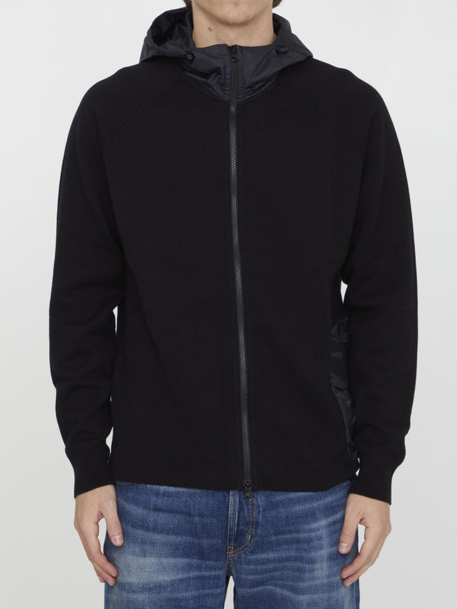 Cp Company Black Cotton Hoodie - Ellie Belle