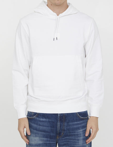 Cp Company White Cotton Hoodie - Ellie Belle