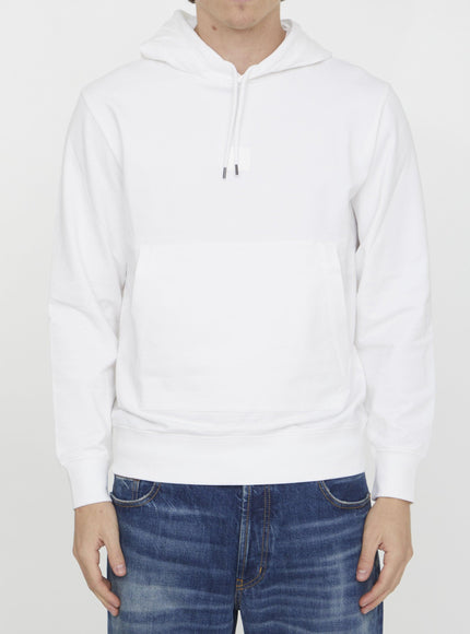 Cp Company White Cotton Hoodie - Ellie Belle