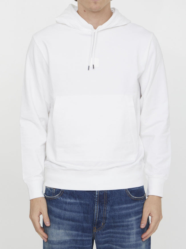 Cp Company White Cotton Hoodie - Ellie Belle