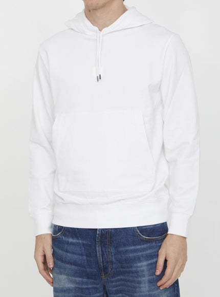 Cp Company White Cotton Hoodie - Ellie Belle