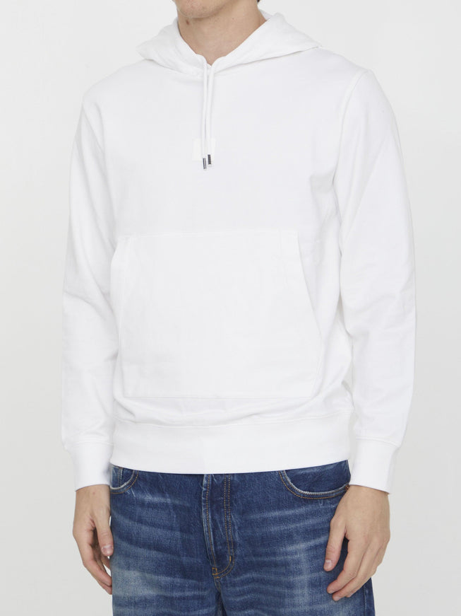 Cp Company White Cotton Hoodie - Ellie Belle