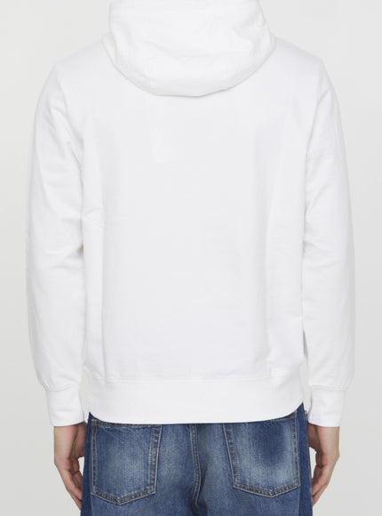 Cp Company White Cotton Hoodie - Ellie Belle