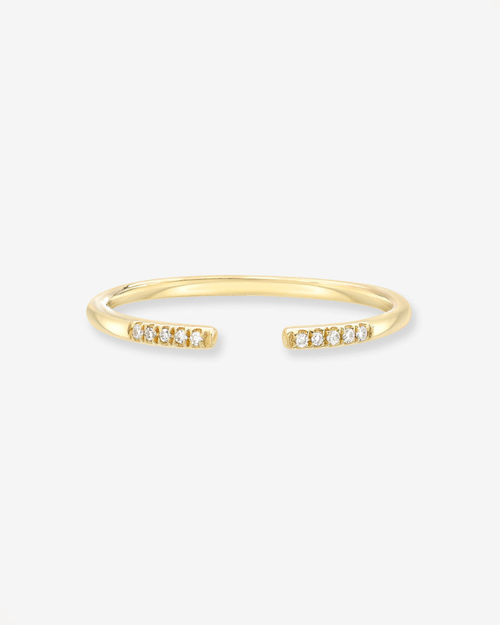 Zoe Lev Diamond Claw Ring