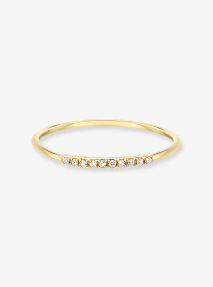 Zoe Lev Diamond Segment Ring