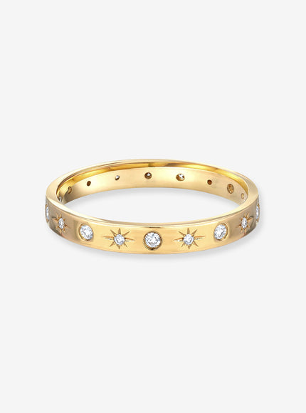 Zoe Lev Diamond Starburst Ring
