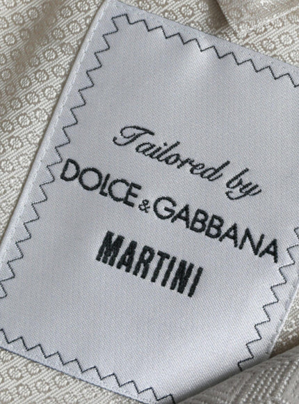 Dolce & Gabbana Beige Single Breasted Coat Blazer - Ellie Belle