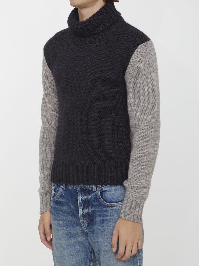 Dolce & Gabbana Bicolor Wool Jumper - Ellie Belle