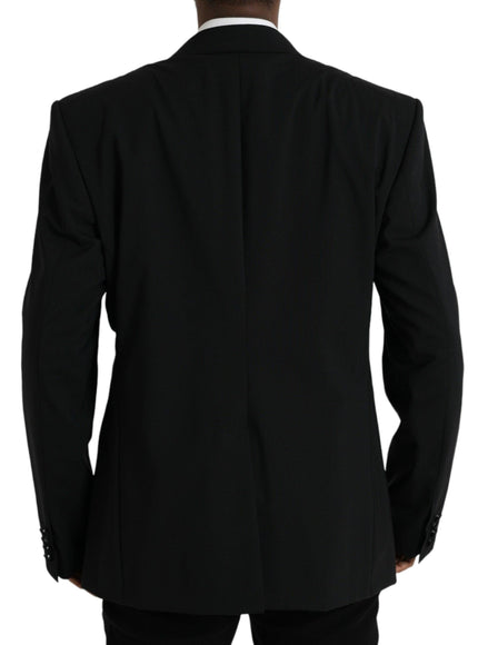 Dolce & Gabbana Black Back Slit Blazer - Ellie Belle