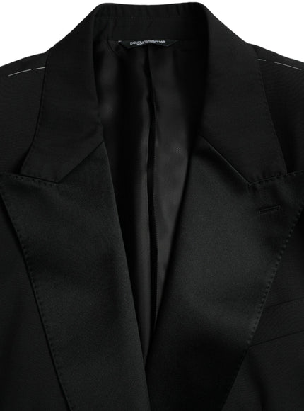 Dolce & Gabbana Black Back Slit Blazer - Ellie Belle
