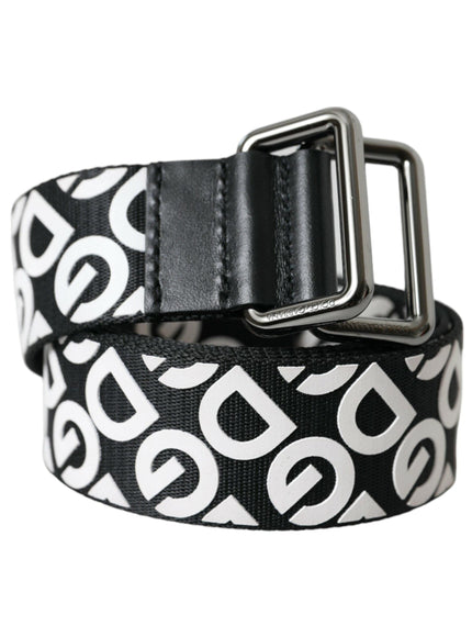 Dolce & Gabbana Black Logo Belt - Ellie Belle