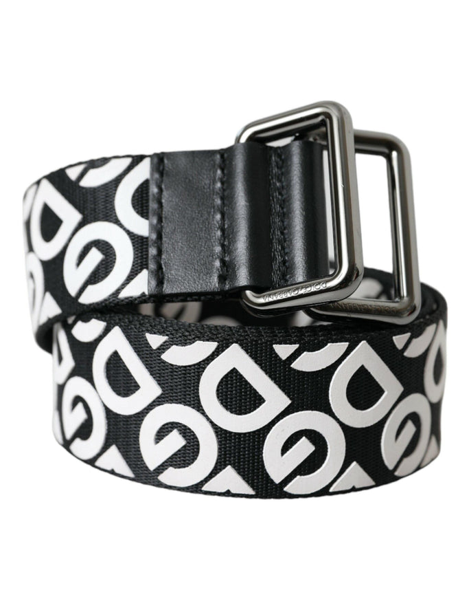 Dolce & Gabbana Black Logo Belt - Ellie Belle