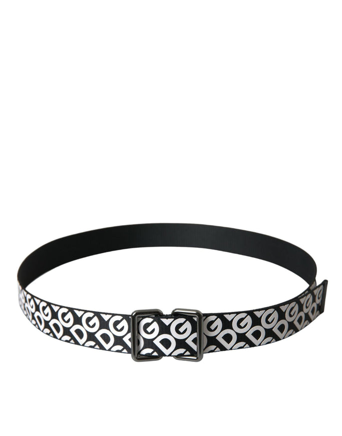 Dolce & Gabbana Black Logo Belt - Ellie Belle